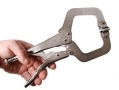 Am-Tech Professional 11\" Locking C Clamp Vice Grip with Swivel Pads AMD2200 *Out of Stock*