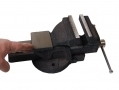 Am-Tech 4\" 100mm Engineers Fixed Base Vice with Anvil AMD4250 *Out of Stock*