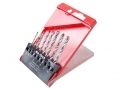 Am-Tech 8 Pc Masonry Brick Concrete Drill Bits In Flat Plastic Case 3 - 10mm AMF1750 *Out of Stock*