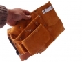 Am Tech 11 Pocket Leather Tool Belt AMN0900 *Out of Stock*