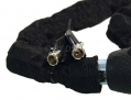 Heavy Duty Chain Padlock for Bike, Motorbike Security 900mm 2 Keys and Canvas Cover AMS3285 *Out of Stock*