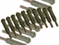 Am-Tech Trade Quality 10Pc Rawl Type Expansion Bolts M6 x 60mm Zinc Coated AMS5915 *Out of Stock*
