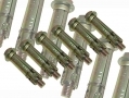 Am-Tech Trade Quality 5Pc Rawl Type Expansion Bolts M10 x 70mm Zinc Coated AMS5935 *Out of Stock*
