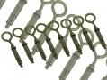Am-Tech 8PC Close Hook Rawl Bolts Size 6mm AMS5960 *Out of Stock*