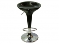 Apollo Pair of Hydraulic Bar Stools Bombo Style in Black AP7657 *Out of Stock*