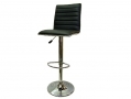 Apollo Pair of Faux Leather Armless Bar Stools in Black AP8039 *Out of Stock*