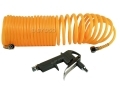 Quality Air Dust Blow Gun With 7.6M 25 FT Recoil Hose AT037 *Out of Stock*