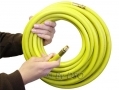 50ft 3/8" Internal Diameter Heavy Duty Air Hose Airline High Visibility AT070 *Out of Stock*