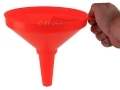 200 mm Wide Mouth Plastic Orange Funnel AU250 *Out of Stock*