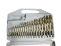 BACHMAYR HSS Titanium Drill Bit Set in Plastic Case 1.5 to 10 mm  BAVH40602 *Out of Stock*