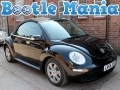2006 VW Beetle 2.0 Automatic Convertible Black with Black Hood and Black Leather Alloys AC 2 Owners 34,000 FSH LR56XEB