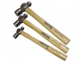 BERGEN Professional 3 Piece Hickory Handled Ball Pein Hammer Set 8, 16 and 32oz BER1651 *Out of Stock*