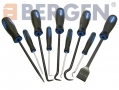 BERGEN Professional Trade Quality 9pc Scraper and Hook Set BER5006 *Out of Stock*