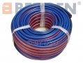 BERGEN Professional 3/8\" Twin Red and Blue Oxygen and Acetylene Welding Hose x 50m BER0575 *Out of Stock*