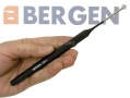 BERGEN 6 Piece Extra Long Pin Punch Chrome Vanadium set in Canvas Pouch BER0649 *Out of Stock*