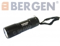 BERGEN Good Quality 9 LED Aluminum Torch in Black BER0857 *OUT OF STOCK*