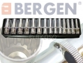 BERGEN 14 Piece 3/8\" Drive Spline Multi Lock Deep Sockets in Blow Moulded Tray 8-21mm BER1114 *OUT OF STOCK*
