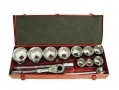 BERGEN Professional Industrial Engineering Quality 15PC 1" Drive Socket Set 36-80MM BER1060 *OUT OF STOCK*