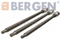BERGEN 38 Piece Torx Spline Ribe Allen 1/2\" and 1/4\" S2 Steel Bit Socket Set BER1103 *Out of Stock*