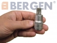 BERGEN Professional 19 Piece 1/4\" and 1/2\" Drive Torx Star Bit Socket Set BER1131 *Out of Stock*