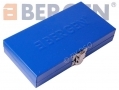 BERGEN 10 Pc 1/4\", 3/8\" and 1/2\" Inch Triple Square XZN Bit Sockets M4 to M18 BER1195 *Out of Stock*