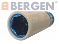 BERGEN 3Pc 1/2\" Alloy Wheel Deep Impact Socket Set with Nylon Sleeve Broken 19 mm Sleeve BER1319-RTN1 *Out of Stock*