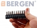 BERGEN 3 pc Flexi Screwdriver and Bits Set 600mm and 10 Bit Adaptors BER1528 *Out of Stock*