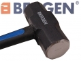 BERGEN Double Faced 4Lb Sledge Hammer with TPR Handle Rubber Grip BER1653 *Out of Stock*
