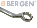 BERGEN Professional Trade Quality 7 Piece Metric 40° Offset Swan Neck Spanner Set 6-19mm BER1852 *Out of Stock*