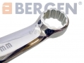 BERGEN Professional Trade Quality 12 Piece Metric Extra Long Combination Spanner Set 8-19mm BER1855 *Out of Stock*