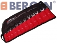 BERGEN 12Pc Stubby Uni-drive Gear Ratchet Combination Wrench Set 8- 19mm BER1901 *Out of Stock*