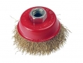 BERGEN VEWERK 65mm Brass Wire Cup Brush BER2100 *Out of Stock*