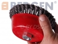 BERGEN VEWERK 150mm Steel Wire Twist Knot Cup Brush BER2103 *Out of Stock*