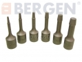 BERGEN Professional 6 Piece 3/8\" Drive Bolt Extractor Kit with Reverse Thread 2 - 10mm BER2500 *Out of Stock*