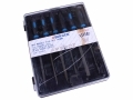 BERGEN Professional 6 Piece Needle File Set 140 mm Cracked Case BER2525-RTN1(DO NOT LIST) *Out of Stock*