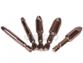 BERGEN 5 Piece Screw Extractors HSS 4241 Steel for Philips Posi Drive Hex Torx and Star Screw BER2535 *Out of Stock*