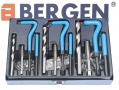 BERGEN Professional 88 Piece Thread Repair Kit Helicoil Set M6 M8 M10  BER2538 *Out of Stock*