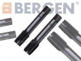 BERGEN Metric M12 x 1.5P Taper and Plug Tap Set BER2557 *Out of Stock*
