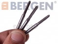 BERGEN Engineers Quality M4 X 0.7P  Taper Intermediate and Plug Finishing Metric Tap Set BER2563 *Out of Stock*