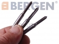 BERGEN Engineers Quality M5 X 0.8P  Taper Intermediate and Plug Finishing Metric Tap Set BER2564 *Out of Stock*