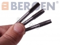 BERGEN Engineers Quality M8 X 1.25P  Taper Intermediate and Plug Finishing Metric Tap Set BER2567 *Out of Stock*
