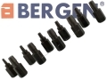 BERGEN Professional 10 Piece Screw Extractor Set 3-11 mm BER2580 *Out of Stock*