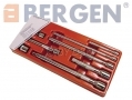 BERGEN Professional 9 Piece Extension Bar Set 1/4\" 3/8\" and 1/2\" BER4005 *Out of Stock*