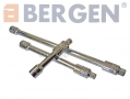 BERGEN Professional 3 Piece 3/8\" Pop On Locking Extension Bars BER4012 *Out of Stock*