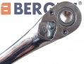 BERGEN Professional 3/8\" Quick Release Mustang Ratchet Handle 190mm  72 Teeth BER4089 *Out of Stock*