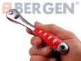 BERGEN Professional 1/4\" Easy On Ratchet Handle with 72 Teeth BER4096 *DISCONTINUED* *Out of Stock*