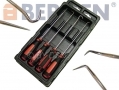 BERGEN Professional 4 Piece 233mm Hook and Pick Set BER5001 *Out of Stock*