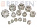 BERGEN Professional 18 pc Bearing and Seal Driver Set BER6106 *Out of Stock*