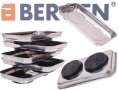BERGEN Professional Heavy Duty Double Magnetic Parts Tray with Rubber Non Scratch Base 140 x 240mm Pack of 5  BER6658 *Out of Stock*