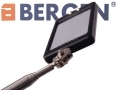 BERGEN Telescopic Inspection Mirror with LED 50 x 80 mm BER6671 *Out of Stock*
